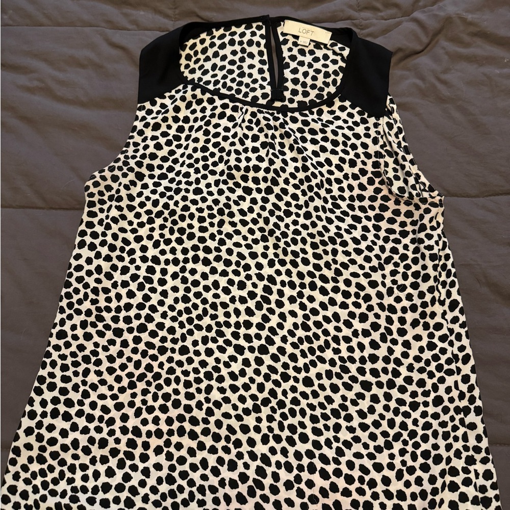 Loft sleeveless shirt